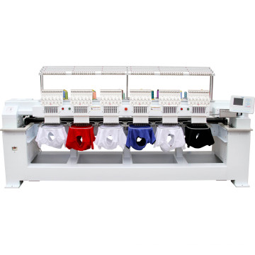 Six Head Cording Best Design Embroidery Machine